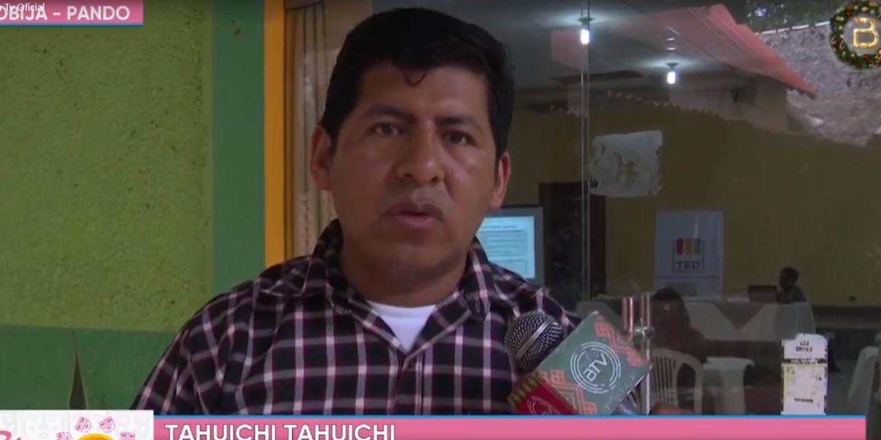 Foto: Captura Bolivia Tv.