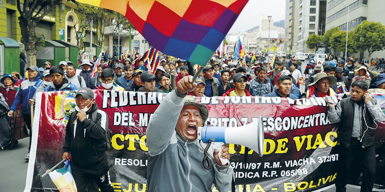 Movilizaciones en 2009 en favor de la nueva Constitución. | Foto: Archivo