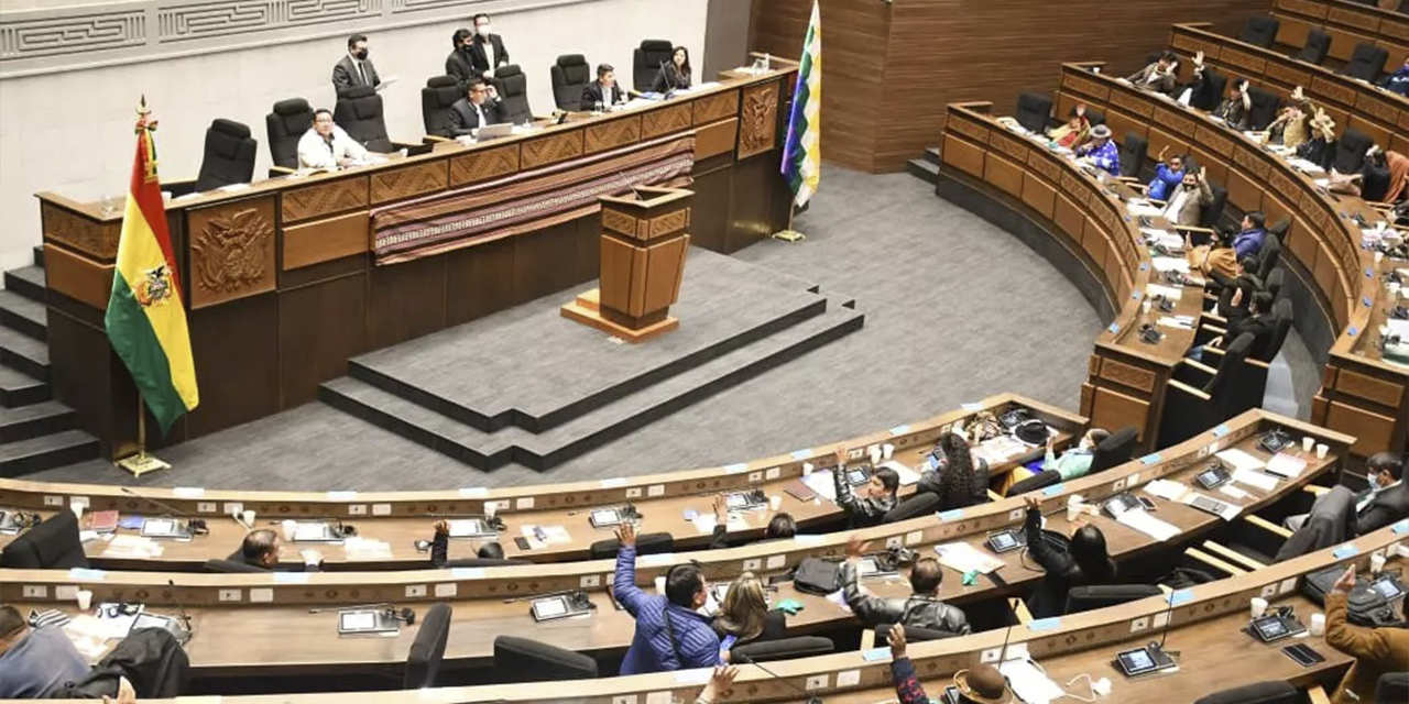 Sesión de la Asamblea Legislativa.