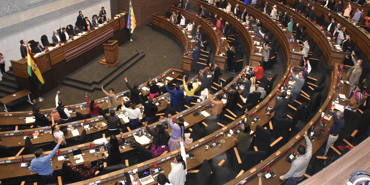 Legislativo aprueba por unanimidad convocatoria para la preselección de candidatos judiciales