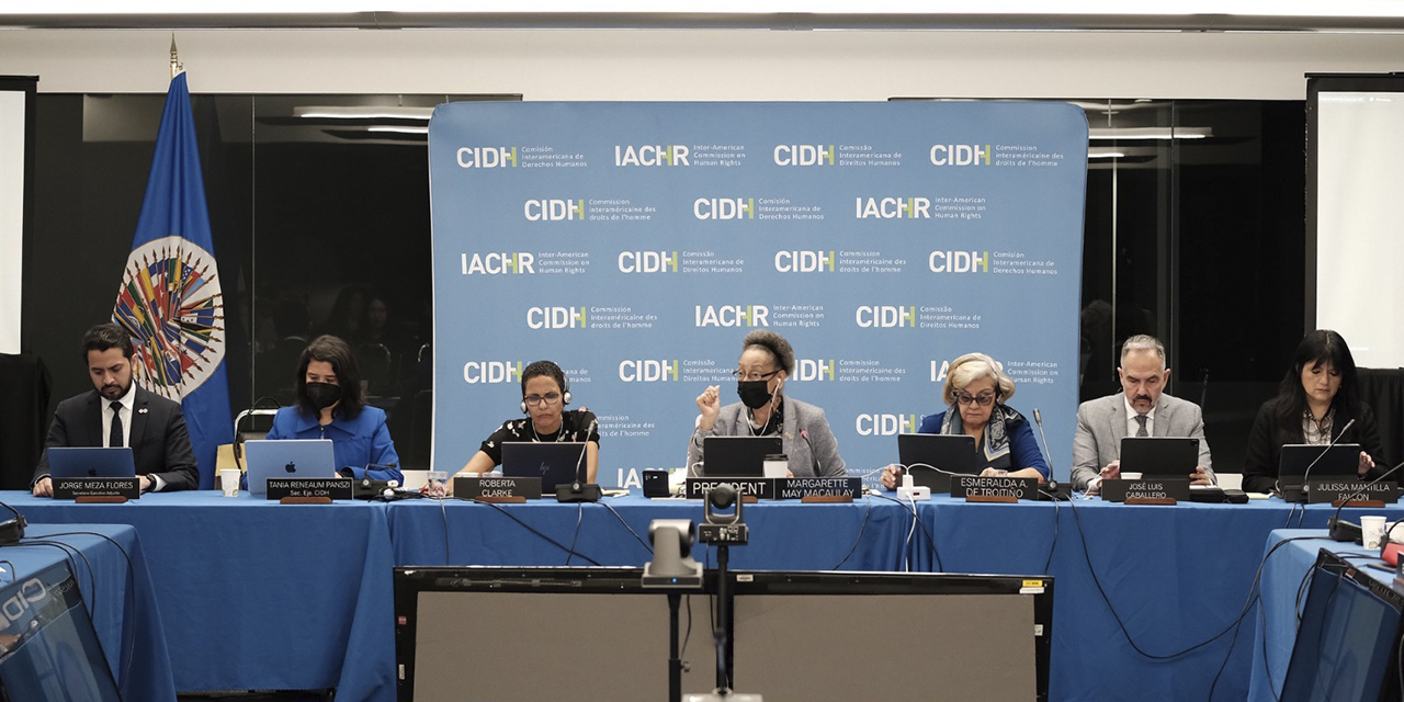 Reunión de la CIDH.