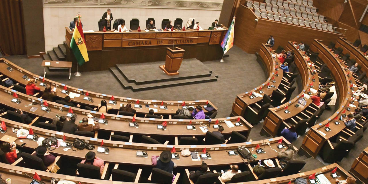 Sesión de la Cámara de Diputados. | Foto: Archivo