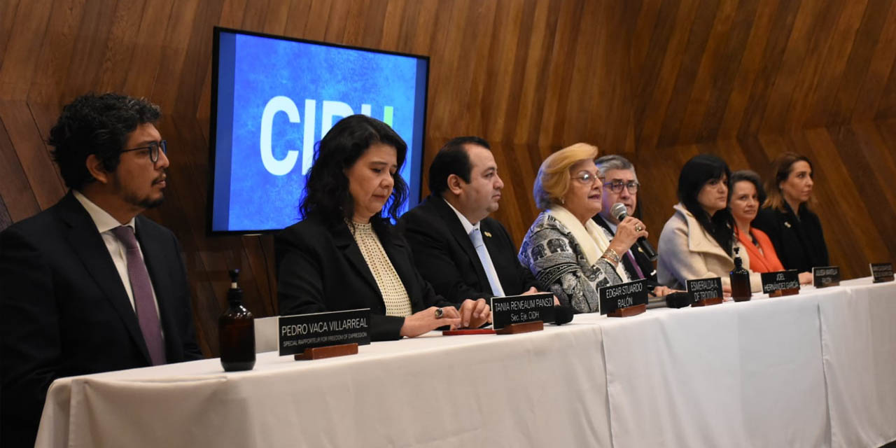 La Comisión Interamericana de Derechos Humanos (CIDH). | Foto: ABI