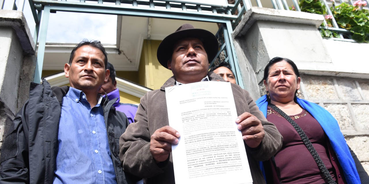 El MAS-IPSP es el Instrumento Político más grande del país. | Foto: Jorge Mamani