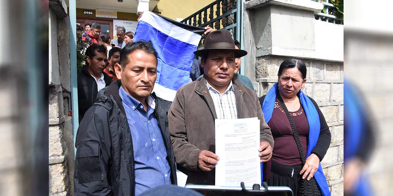 Pacto de Unidad subsana observaciones del TSE para garantizar el Congreso del MAS en El Alto