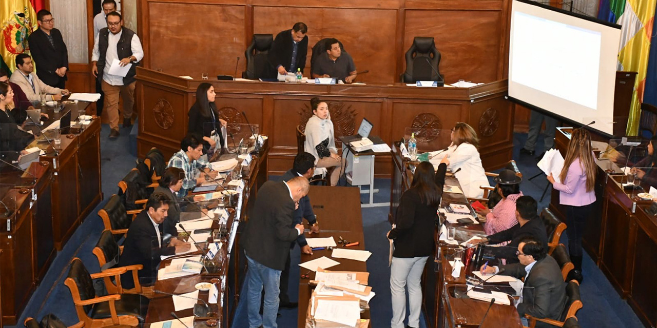 La Comisión Mixta de Constitución. Foto: Archivo
