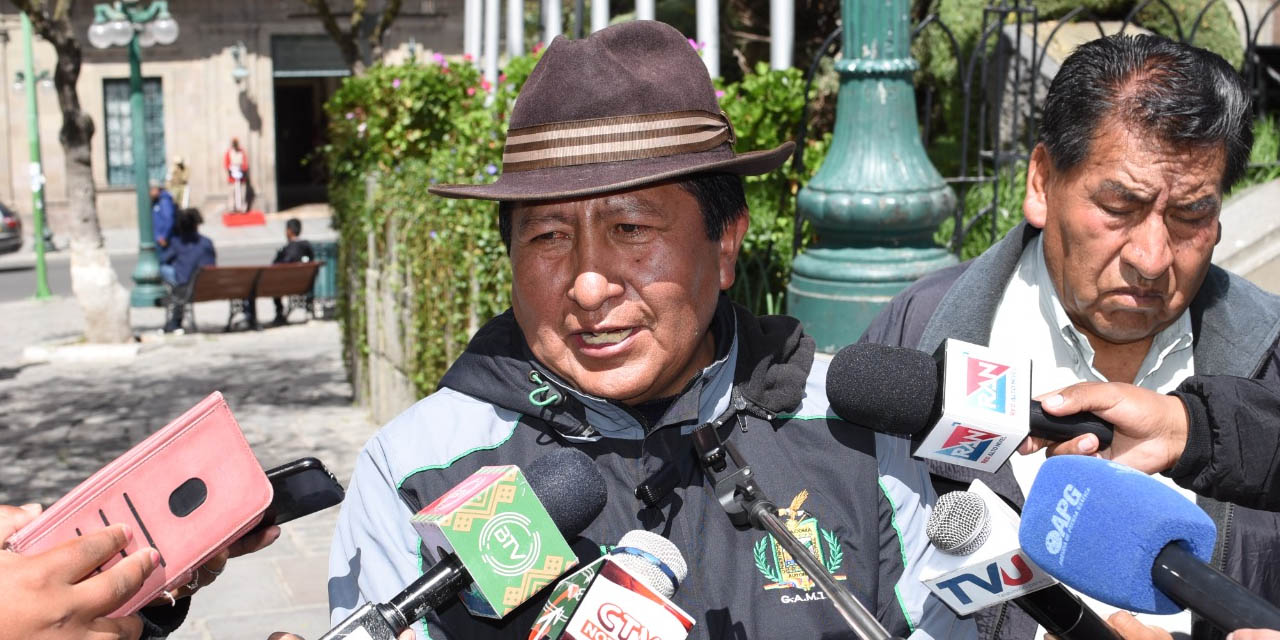  Rufo Calle, exejecutivo de la CSUTCB. | Foto: Archivo