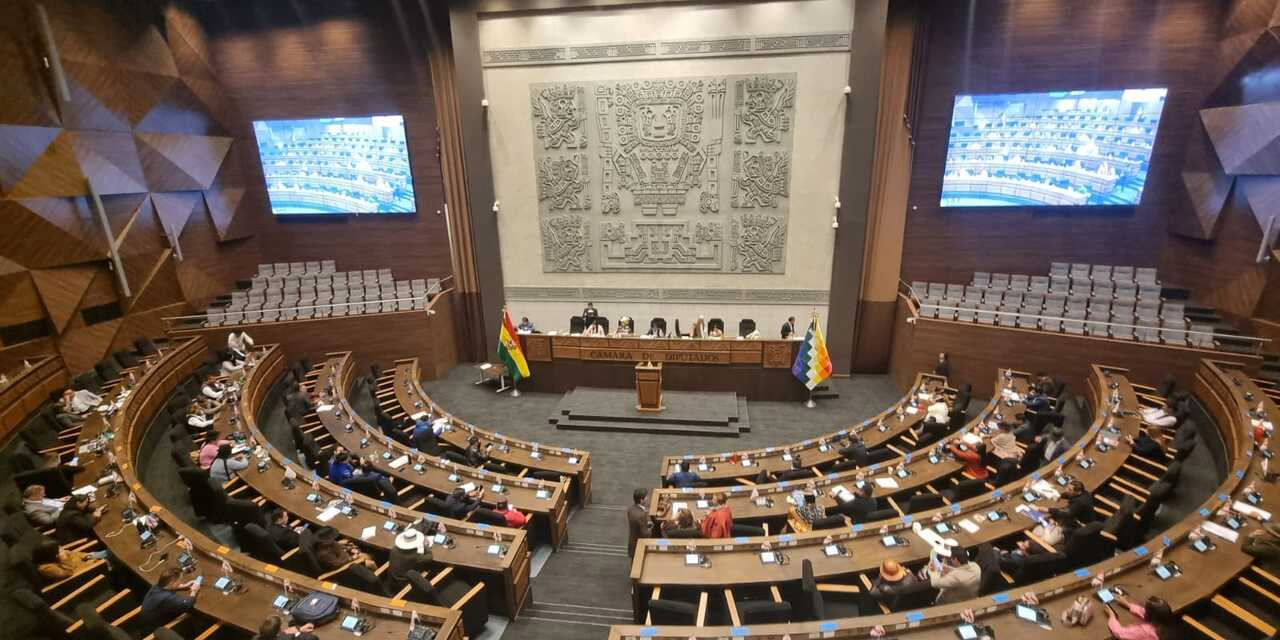 Una de las sesiones de la Cámara de Diputados. Foto: Archivo CD