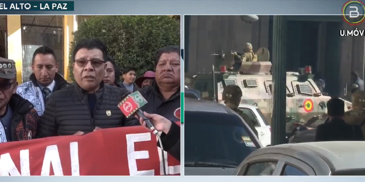 Foto: Captura Bolivia Tv.