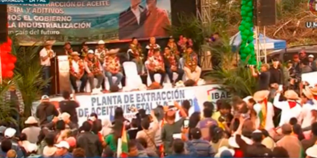 Imagen: Captura Bolivia Tv.