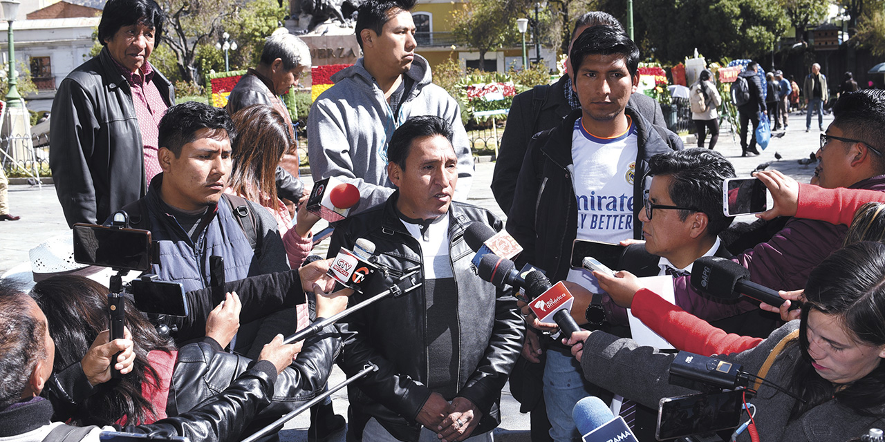 Exdirigentes del Chapare. | Foto: Gustavo Ticona