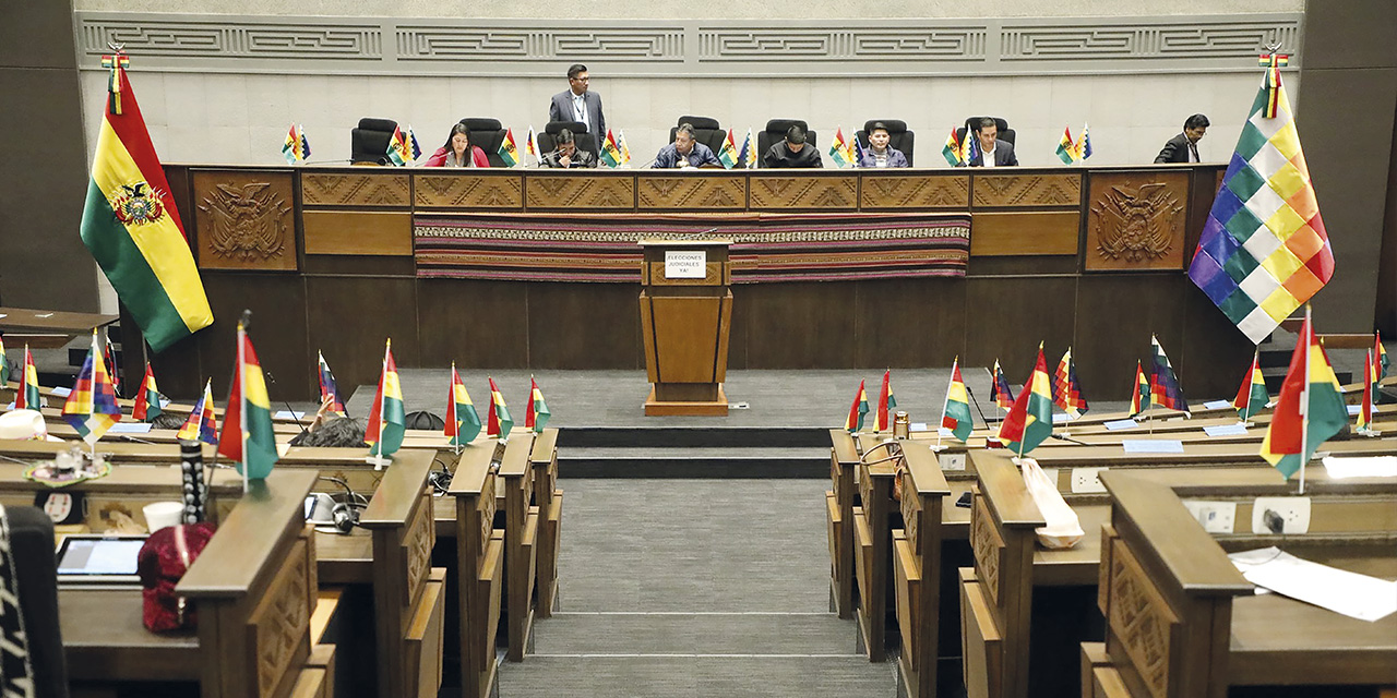 Pleno de la Asamblea Legislativa. | Foto: ALP