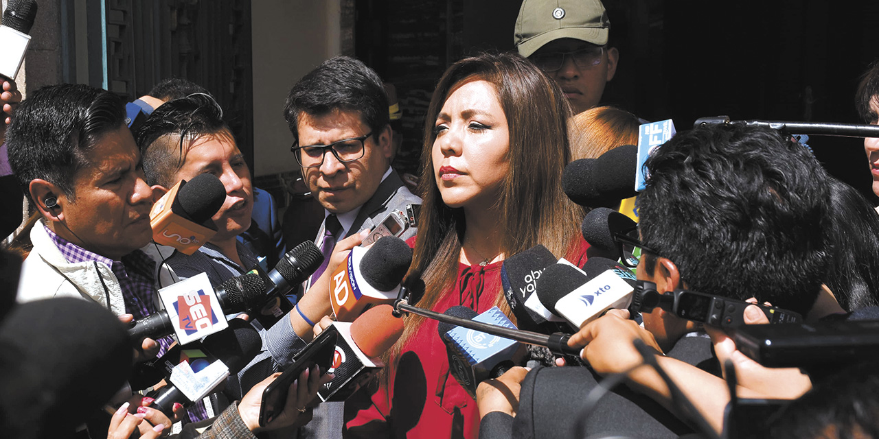La viceministra de Comunicación, Gabriela Alcón. | Foto: Archivo