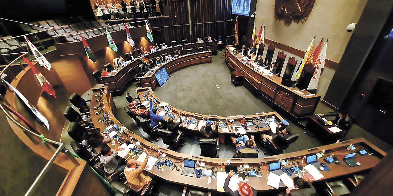 Una sesión en el Senado. | Foto: Archivo