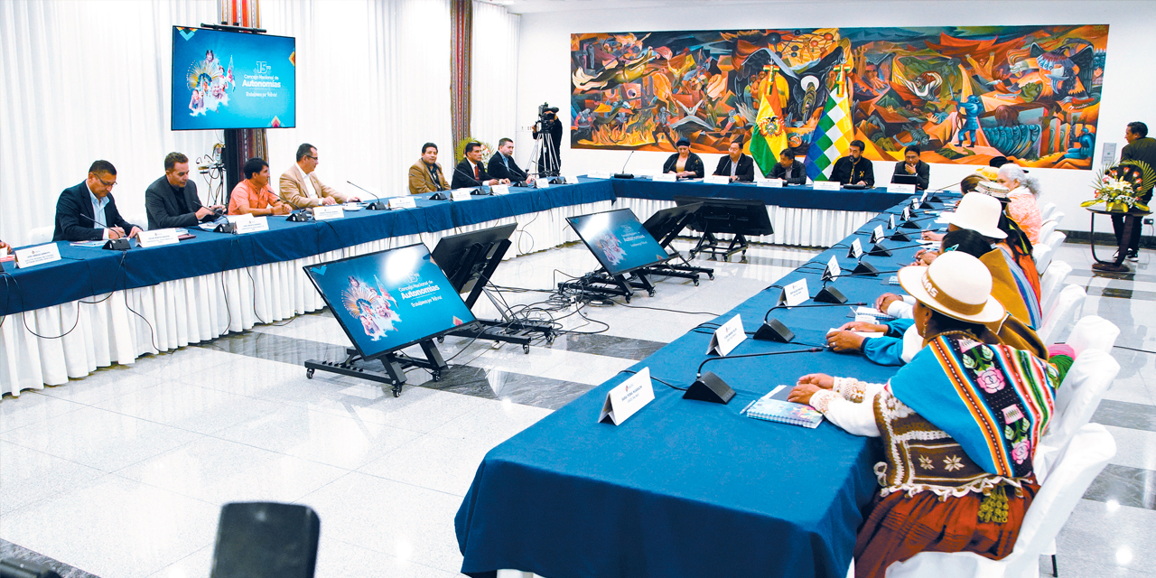 Consejo Nacional de Autonomías se reúne antes de entregar los resultados del Censo Foto: Archivo