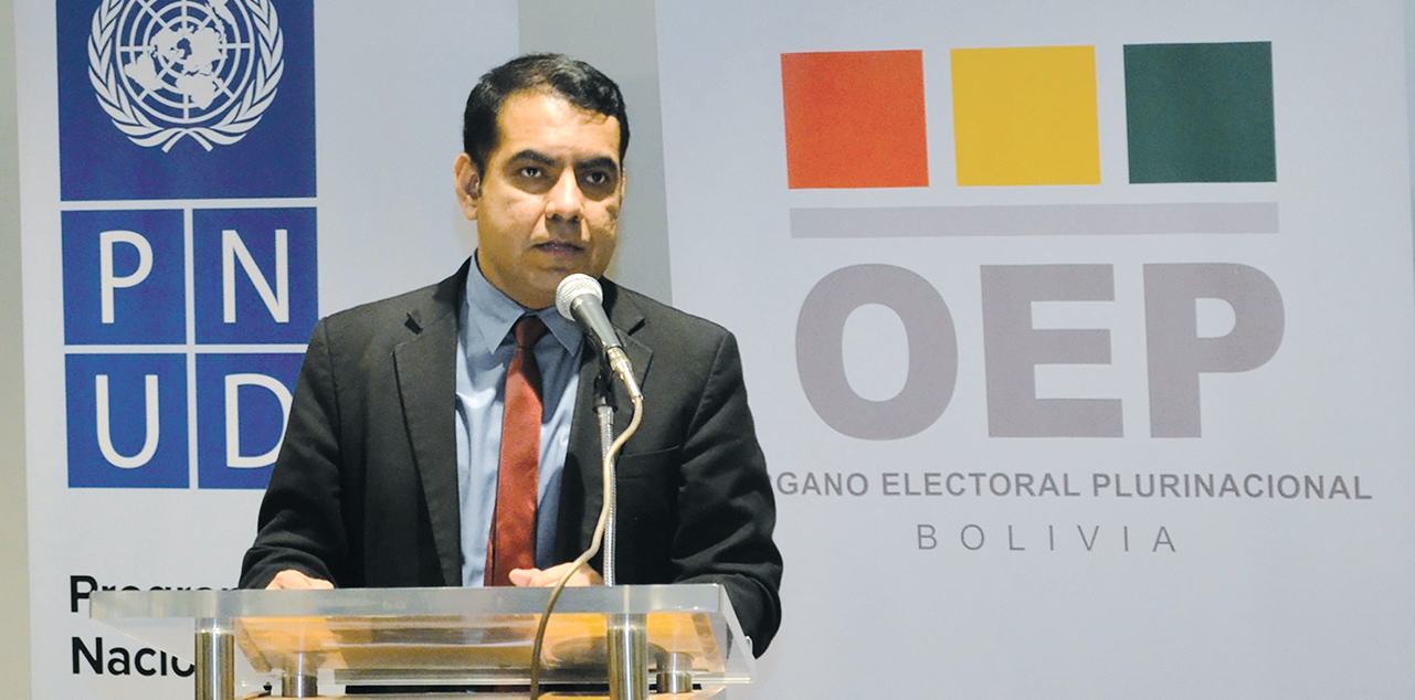 El vicepresidente del TSE, Francisco Vargas. Foto: TSE
