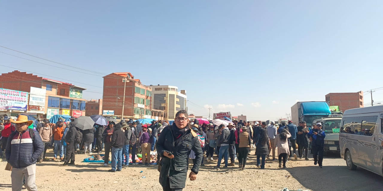 Sectores sociales en Cruce Ventilla