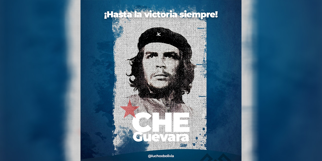Luis Arce: “El sacrificio del Che Guevara sigue inspirando la lucha por un mundo más justo”