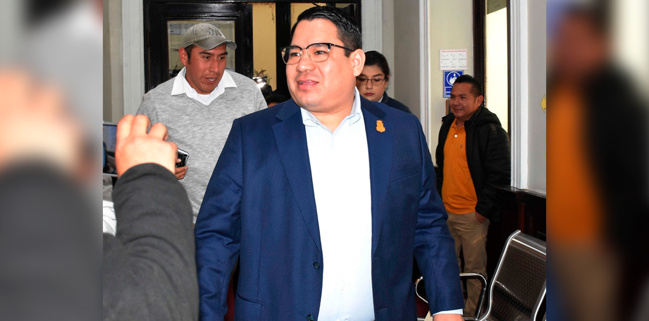 El Fiscal General del Estado, Roger Mariaca. Foto RRSS
