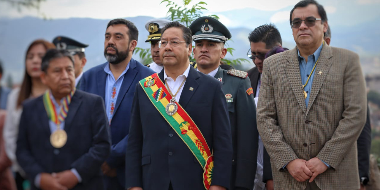Autoridades conmemoran los 206 años de la Batalla de La Tablada en Tarija 