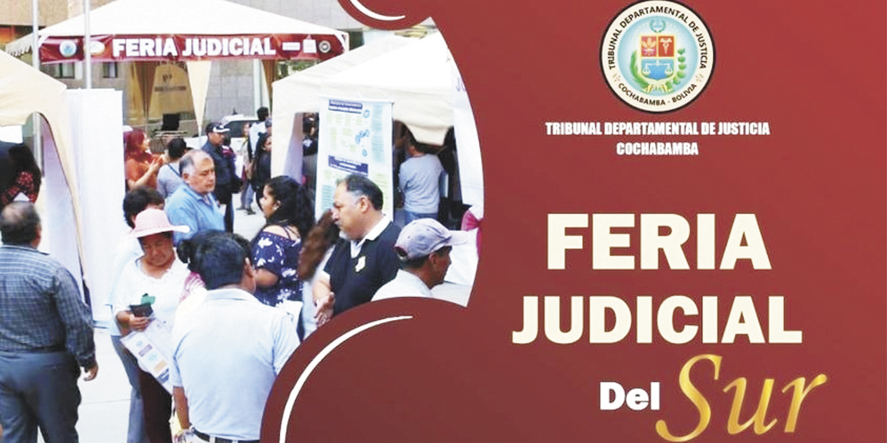 Una feria acerca el sistema judicial a la población. 