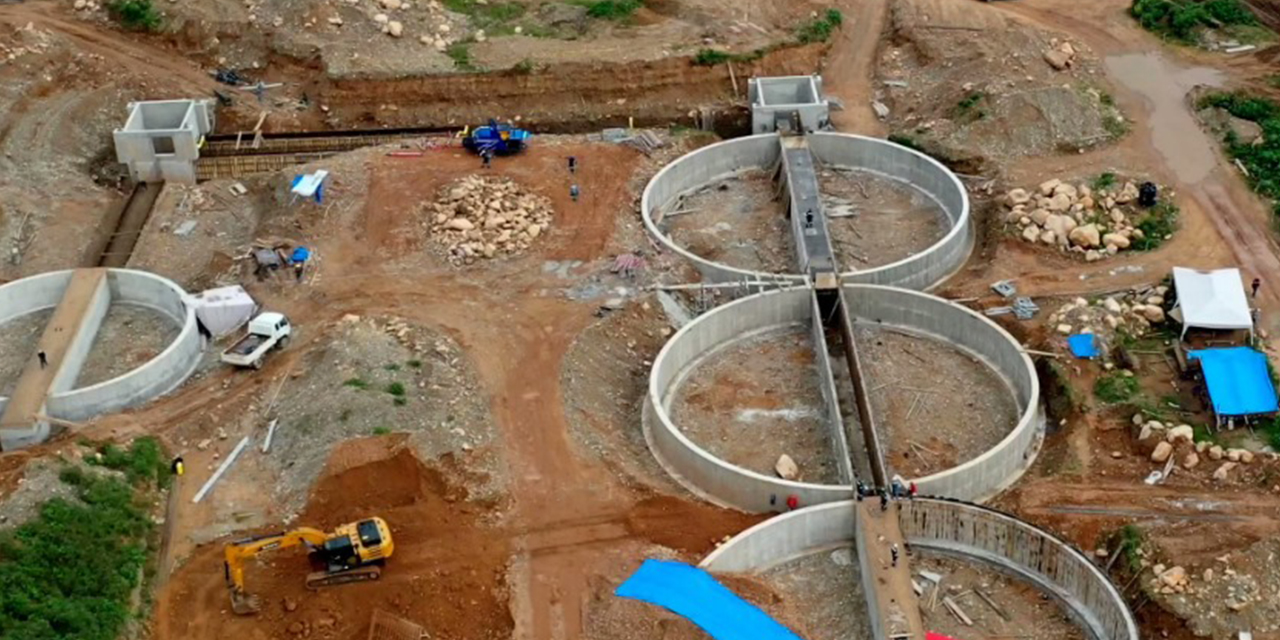 Avances en la construcción de la planta industrial en Ixiamas.